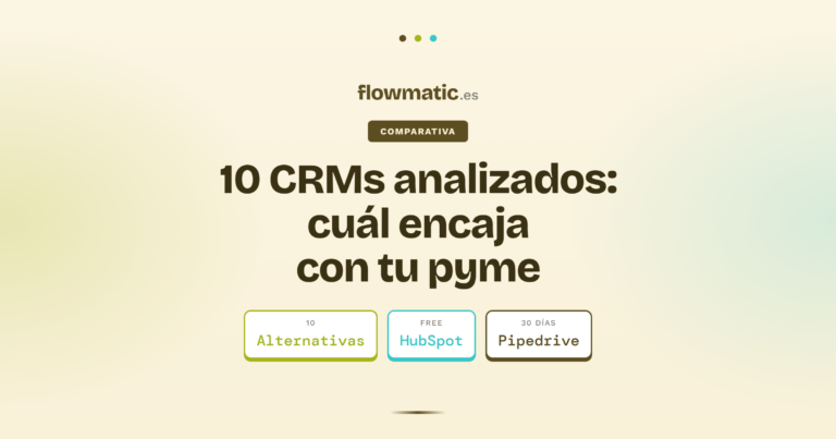 alternativas a Pipedrive - Flowmatic