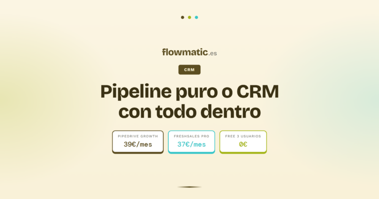Pipedrive vs Freshsales - Flowmatic