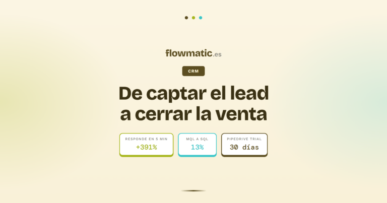 gestión de leads - Flowmatic