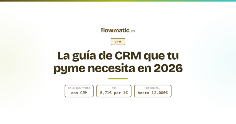qué es un CRM - Flowmatic