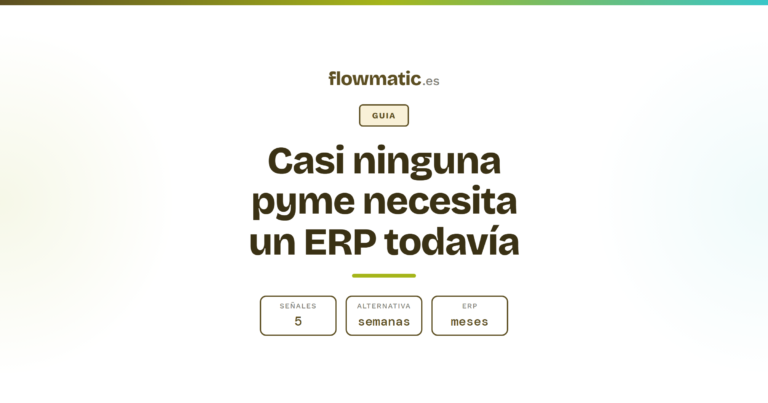 erp - Flowmatic
