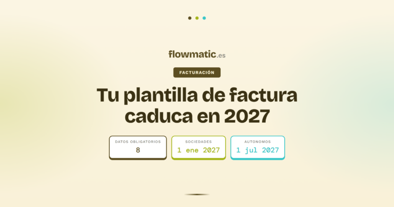 plantilla factura - Flowmatic