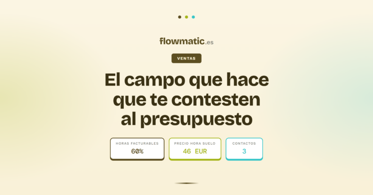 plantilla presupuesto - Flowmatic