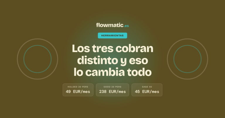 software gestion pymes - Flowmatic