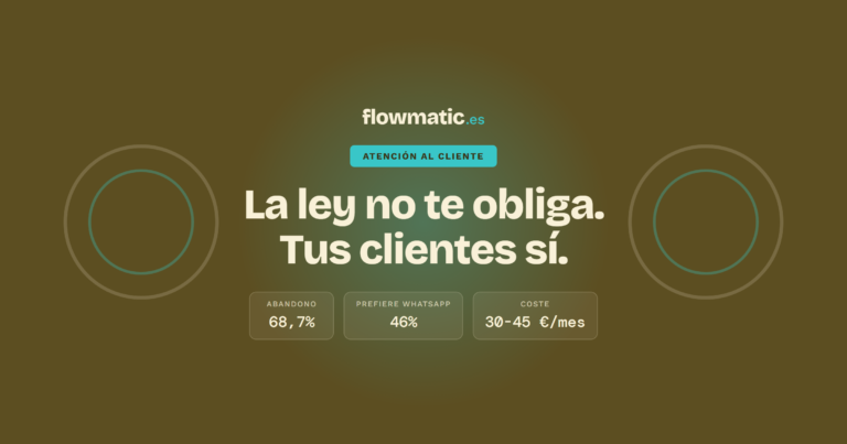 atencion al cliente - Flowmatic